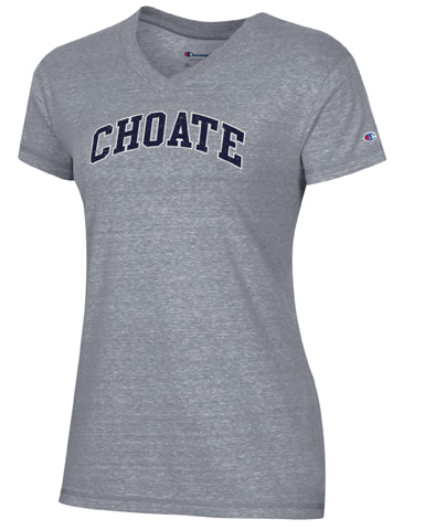 Champion Women s Tri Blend V Neck Tee